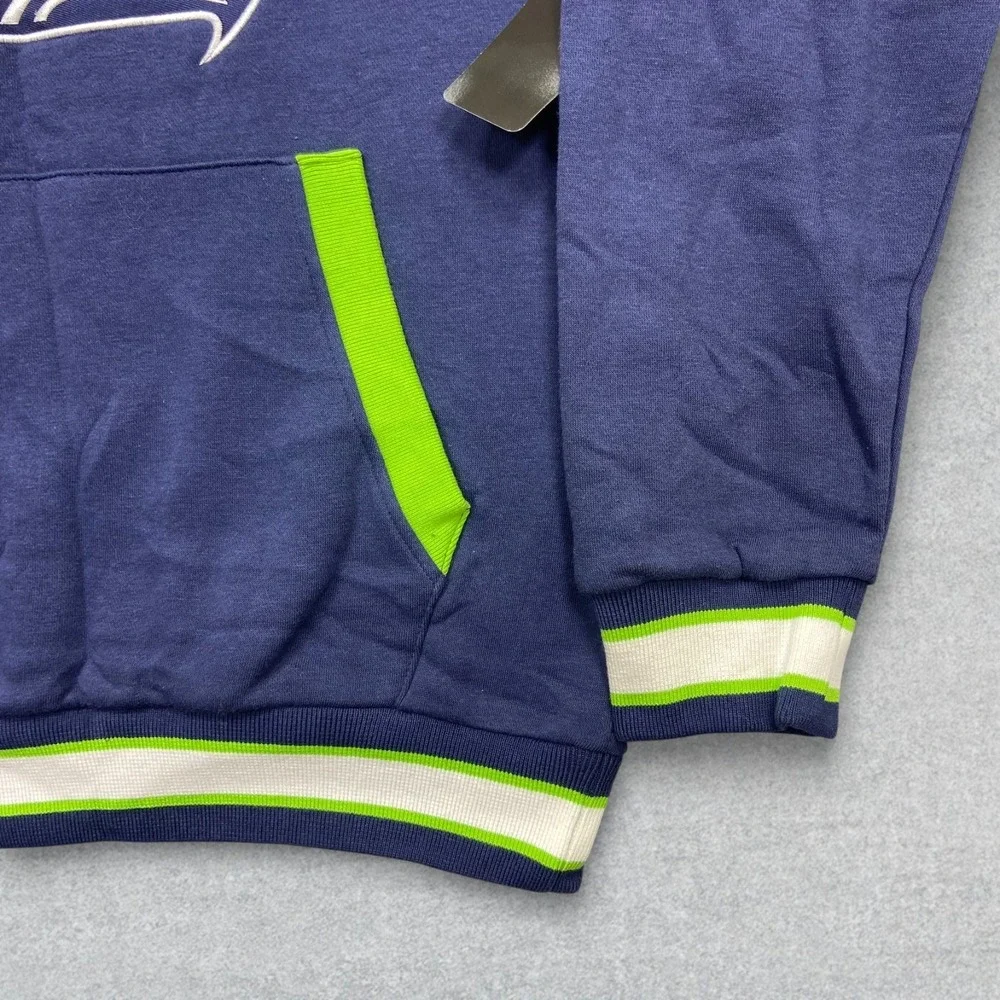 Seattle Seahawks Hoodie Men's Medium Blue‎ Green NFL Team Apparel Football NWT
